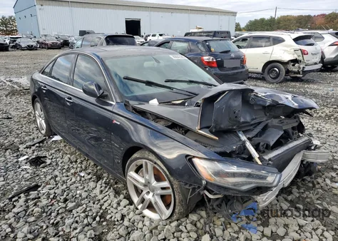 2014 Audi A6 Prestige из США, поврежденный, VIN WAUHGAFC2EN065610